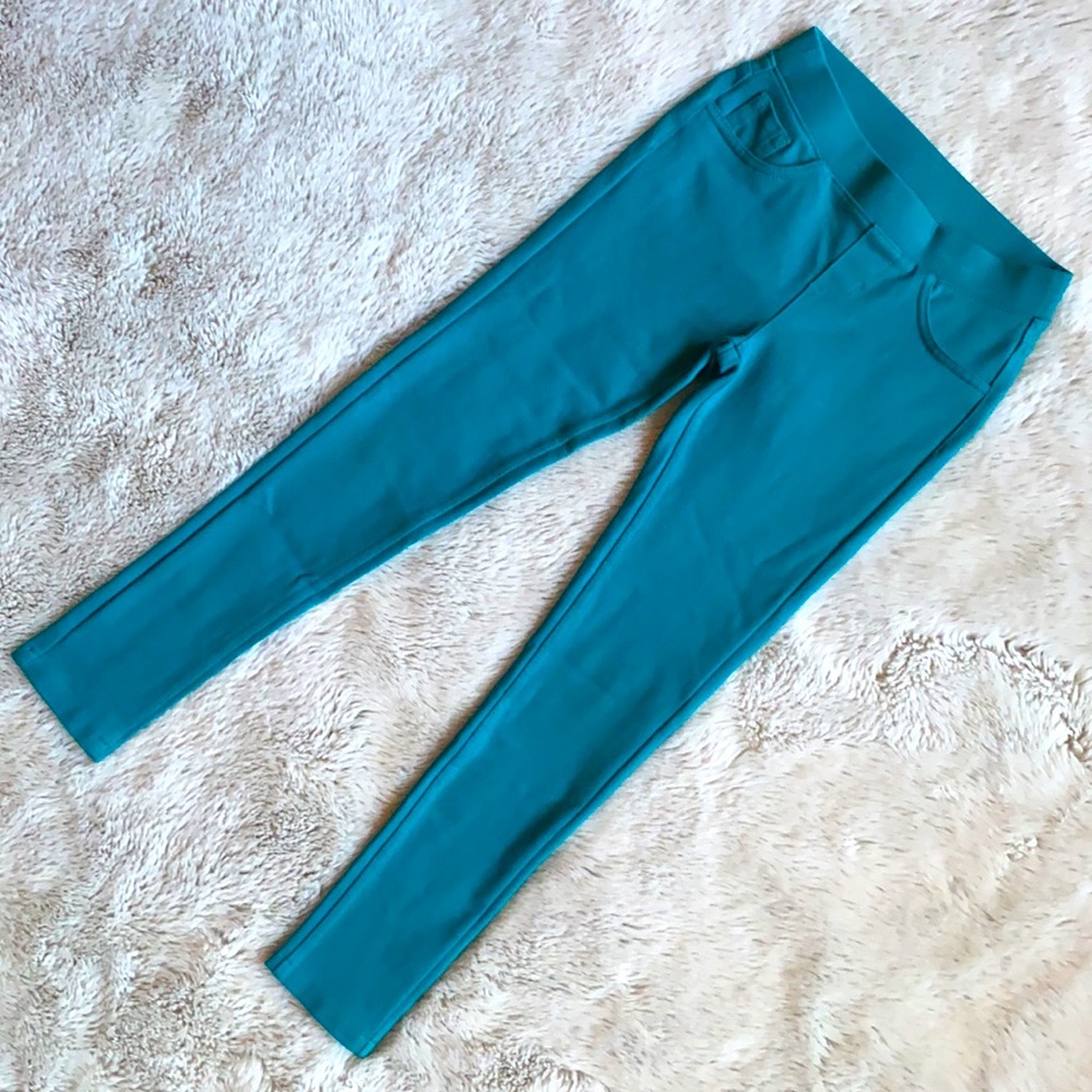 NWOT Lands’ End Teal Legging Pants